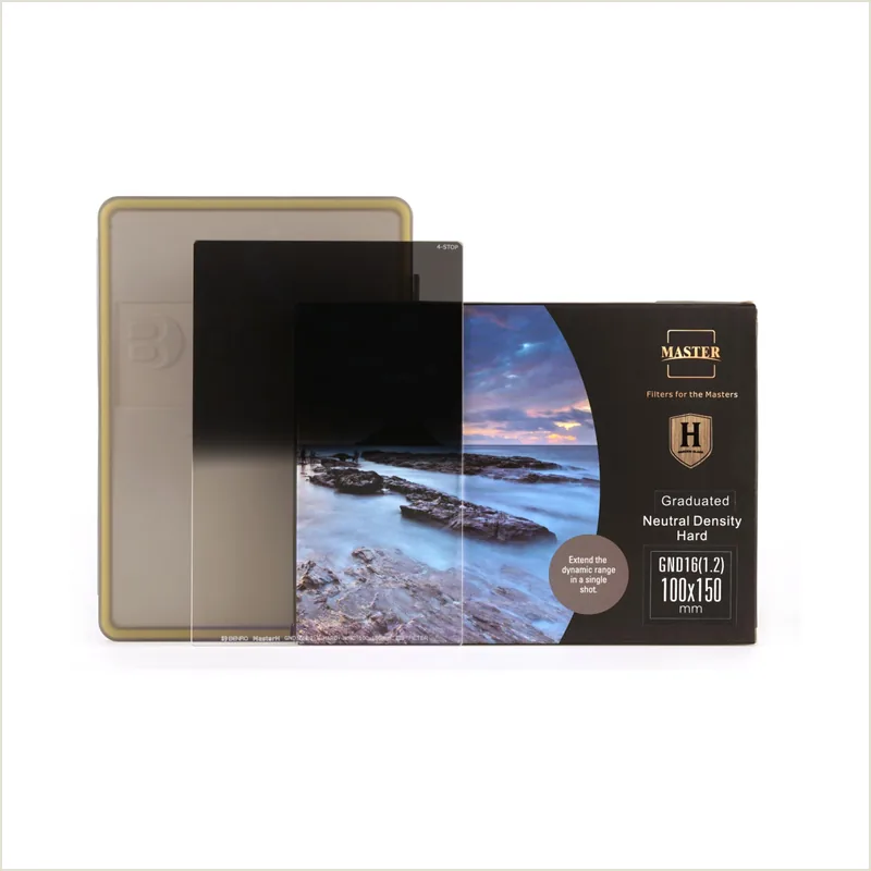 Cветофильтр Benro Master Harden Series Hard-edged graduated ND GND16 (1.2) светофильтр градиентный 100х150 мм