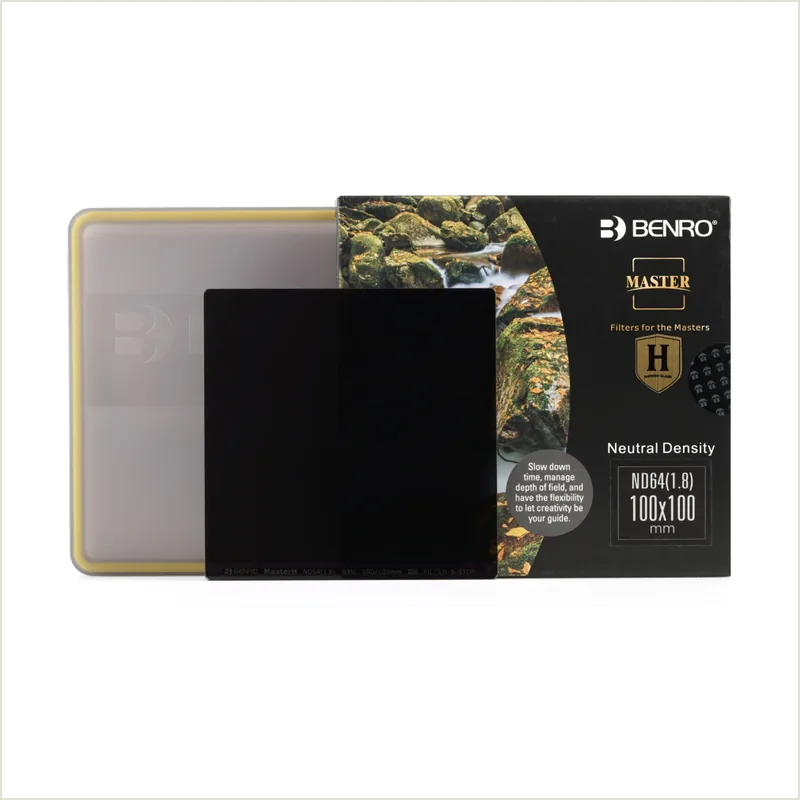 Cветофильтр Benro Master Harden Series ND500 (2.7) Square Filter 100х100 мм нейтрально-серый