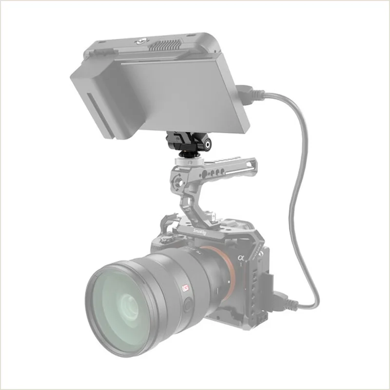 SmallRig 3514B Поворотный держатель монитора Drop-in HawkLock mini Series Monitor Mount Cold Shoe