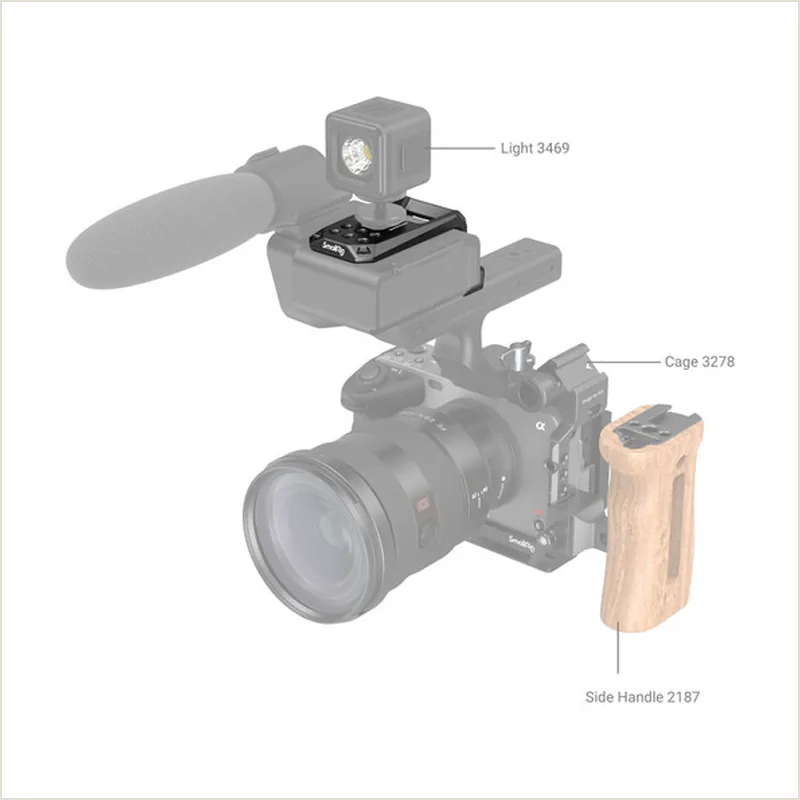 SmallRig MD3990 Площадка крепления аксессуаров для ручки Sony FX3 XLR Unit