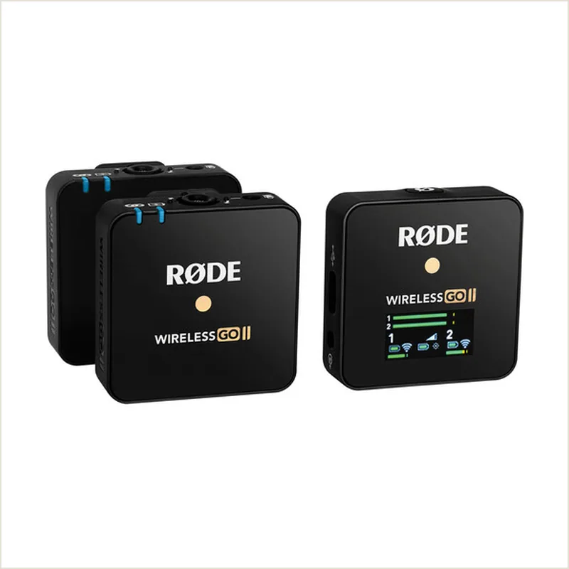 Радиосистема RODE Wireless GO II, разъем: USB Type-C, черный, 3 шт