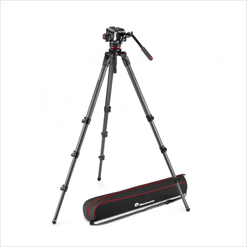 Видеокомплект Manfrotto MVK504XCTALL голова + штатив 536 с одинарными ногами, карбоновый