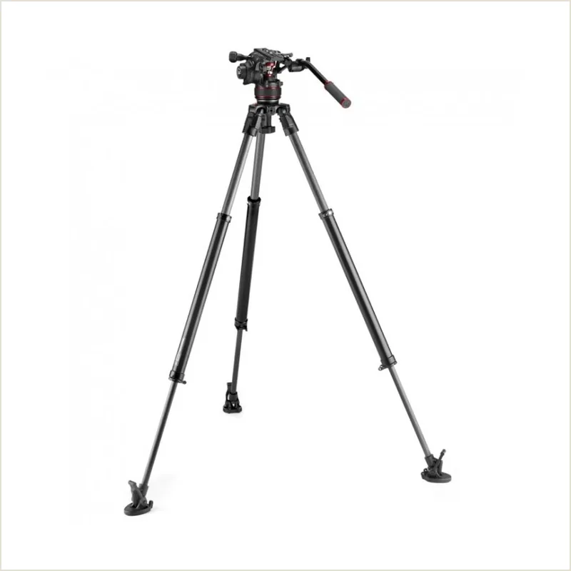Видеоштатив Manfrotto MVK608SNGFC Комплект карбон. видеоштатива одинарными ногами MVTSNGFC одинарными ногами, чашей 75/60 и с головой Nitro 608
