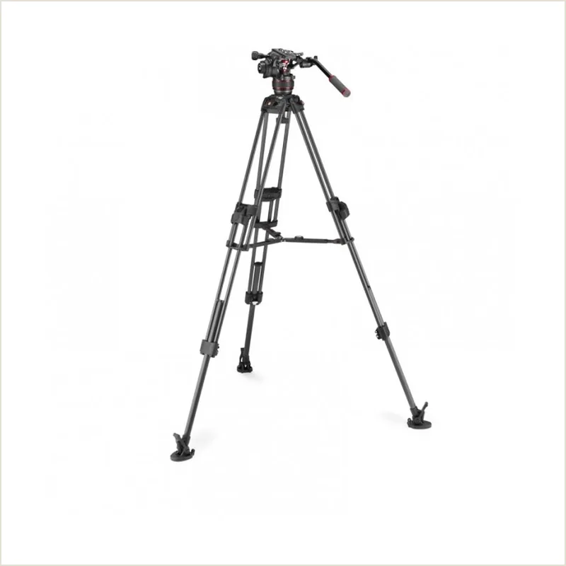 Видеоштатив Manfrotto MVK608TWINFC Комплект карбон. видеоштатива двойными ногами MVTTWINFC двойными ногами, чашей 100/75 и с головой Nitro 608