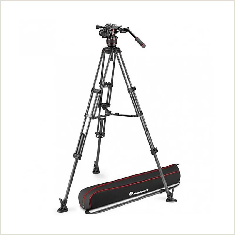 Штатив Manfrotto MVK608TWINMC Nitrotech 608 & CF Twin MS Комплект видео штатива MVTWINMC и головы 608