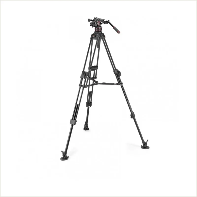 Видеоштатив Manfrotto MVK612TWINFA Комплект алюм. видеоштатива двойными ногами MVTTWINFA двойными ногами, чашей 100/75 и с головой Nitro 612