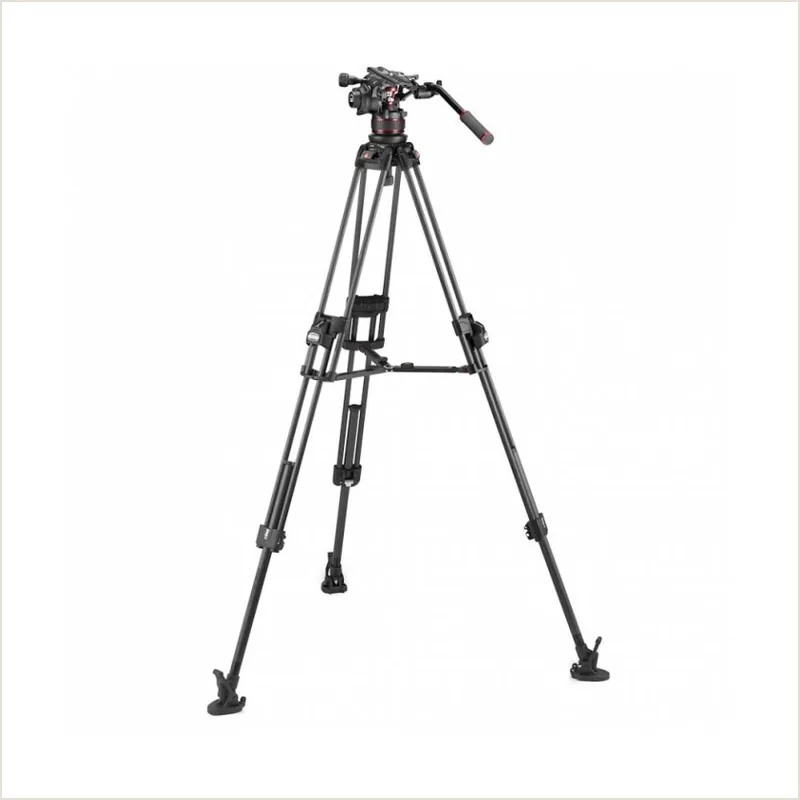 Видеоштатив Manfrotto MVK612TWINFC Комплект карбон. видеоштатива двойными ногами  MVTTWINFC двойными ногами, чашей 100/75 и с головой Nitro 612