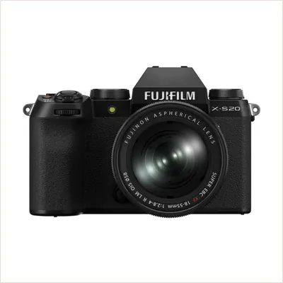 Фотоаппарат Fujifilm X-S20 Kit XF 18-55mm F2.8-4 R LM OIS, чёрный — фото 1