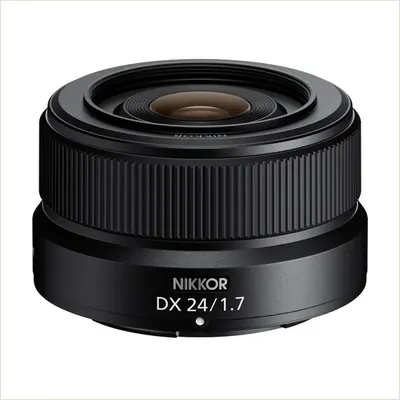 Объектив Nikon NIKKOR Z DX 24mm f/1.7, чёрный — фото 1