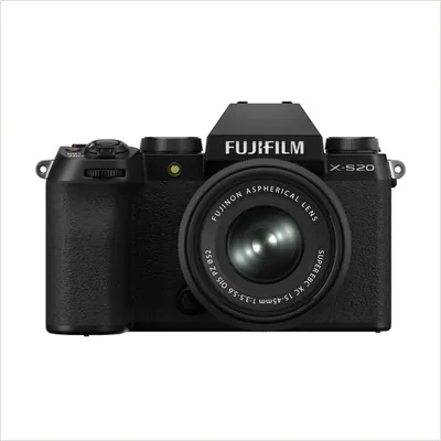 Фотоаппарат Fujifilm X-S20 Kit XC 15-45mmF3.5-5.6 OIS PZ Black — фото 1