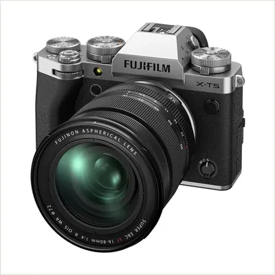 Фотоаппарат Fujifilm X-T5 Kit XF 16-80mm F4 R OIS WR Silver — фото 1