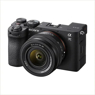 Фотоаппарат Sony Alpha A7C II Kit 28-60mm F4-5.6, black — фото 1