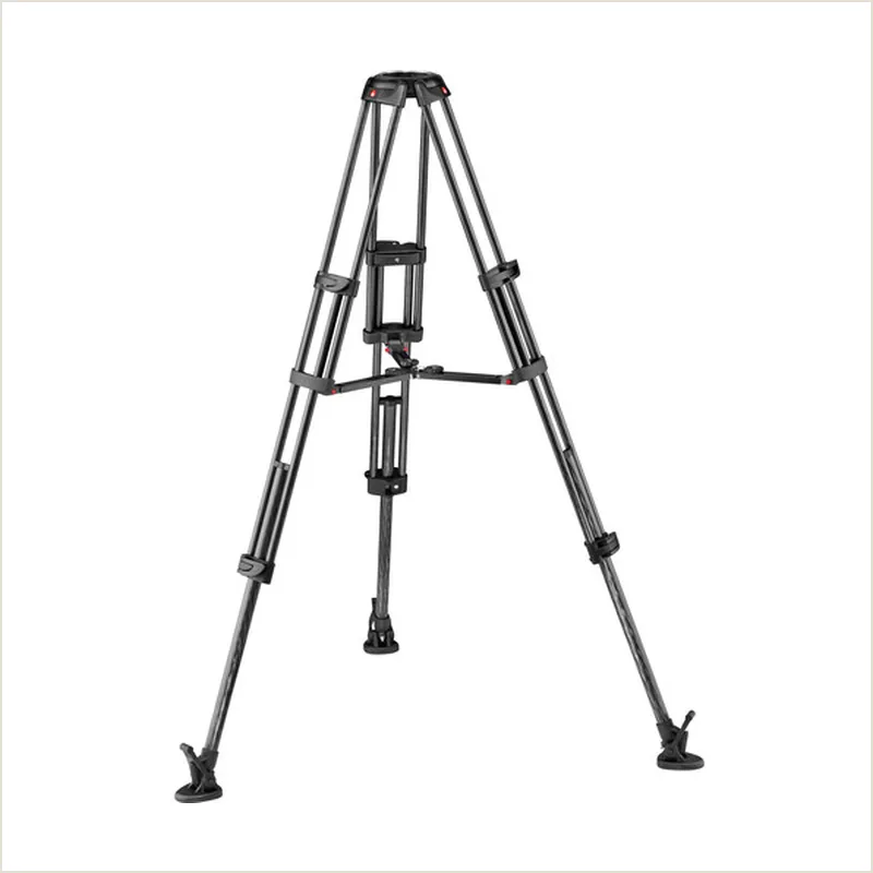 Видеоштатив Manfrotto MVTTWINMC карбоновый со средней растяжкой Twin GS