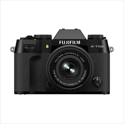 Фотоаппарат Fujifilm X-T50 Kit XC 15-45mmF3.5-5.6 OIS PZ, Черный — фото 1
