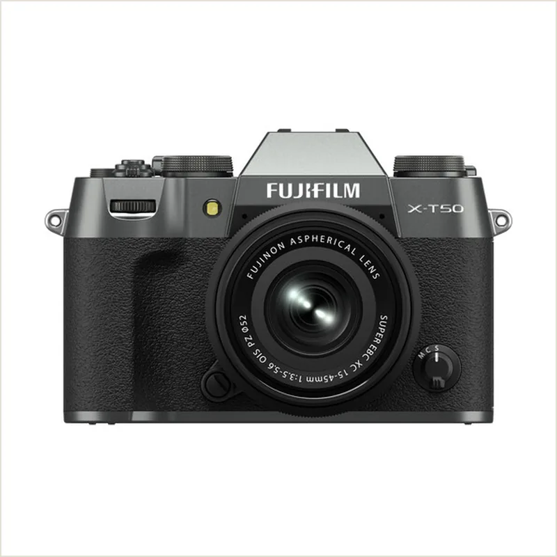 Фотоаппарат Fujifilm X-T50 Kit Fujinon XC 15-45mm f/3.5-5.6 Charcoal Silver