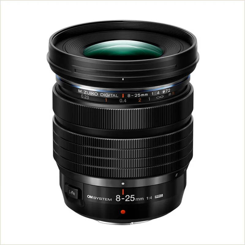 Объектив OM SYSTEM M.Zuiko Digital ED 8–25 мм f/4 PRO (Micro Four Thirds)