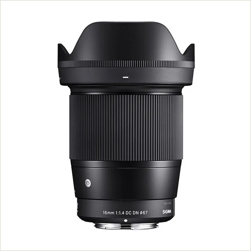 Объектив Sigma 16 мм f/1.4 DC DN Contemporary Canon RF, черный