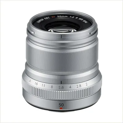 Объектив Fujifilm Fujinon XF 50mm f/2 R WR Silver — фото 1