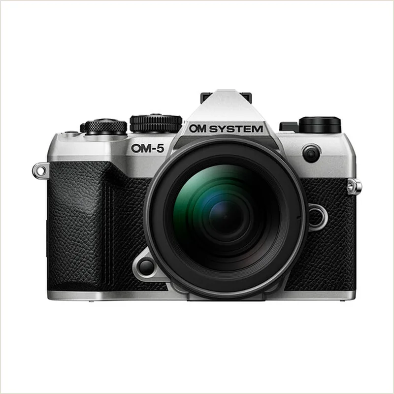 Фотоаппарат Olympus OM SYSTEM OM-5 Mark II KIT 12-45 F4 PRO, серебро