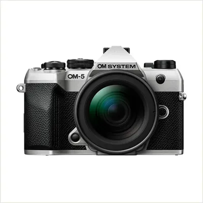Фотоаппарат Olympus OM SYSTEM OM-5 Mark II KIT 12-45 F4 PRO, серебро — фото 1