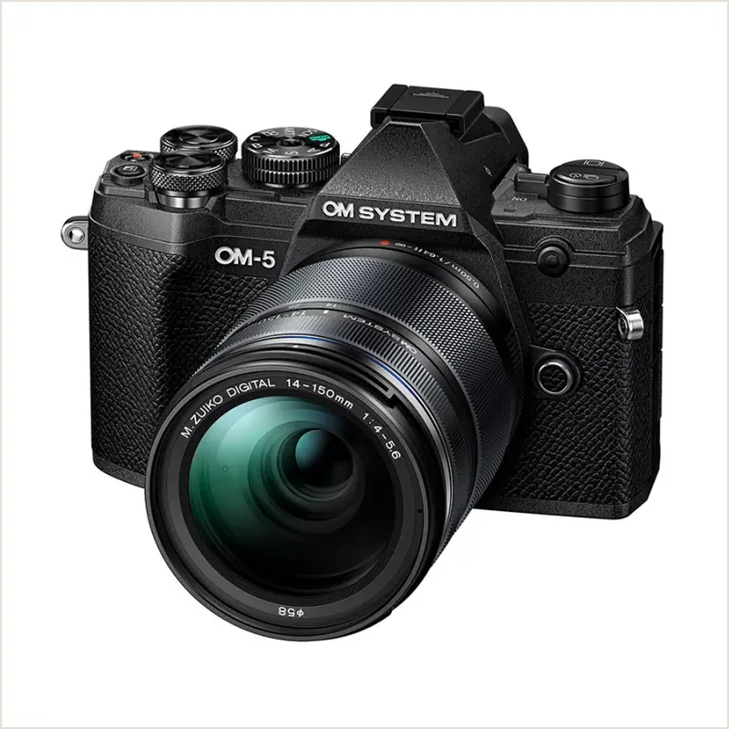 Фотоаппарат Olympus OM-5 Body KIT 14-150 MM  F4.0.5.6  II, черный