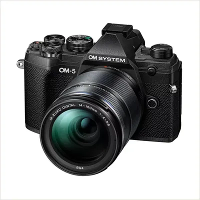 Фотоаппарат Olympus OM-5 Body KIT 14-150 MM  F4.0.5.6  II, черный — фото 1