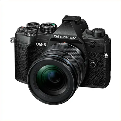 Фотоаппарат Olympus OM SYSTEM OM-5 KIT 12-45 F4 PRO, черный — фото 1
