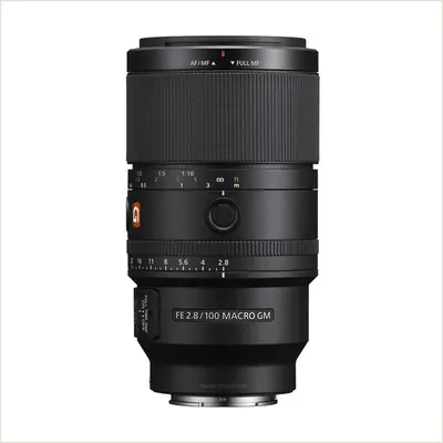 Объектив Sony FE 100mm f/2.8 Macro GM, черный — фото 1