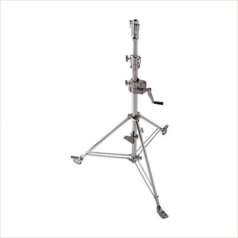 Стойка Avenger B6030CS Wind Up stand 30 с механизацией, низким основанием и колесами стальная хром