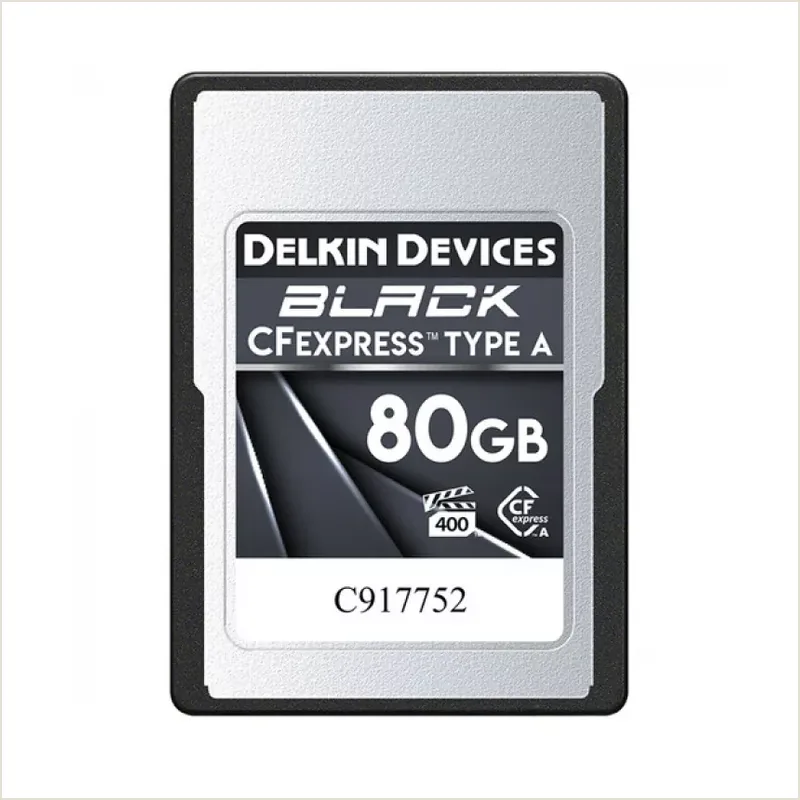 Карта памяти Delkin Devices Black CFexpress Type A 80GB [DCFXABLK80]