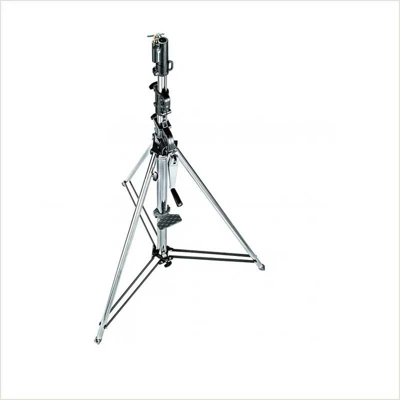 Стойка стальная Manfrotto 087NW WIND-UP со страховочным тросом