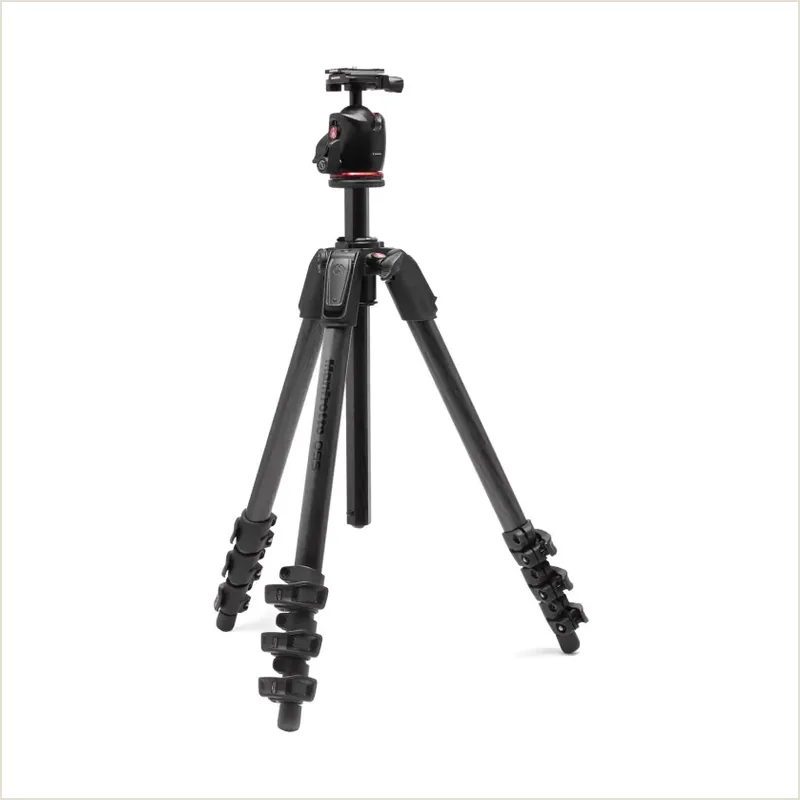 Штатив для фотокамеры Manfrotto MK055CXPRO4-Q6T карбон. MT055СXPRO4 + голова Q6T DUAL черный