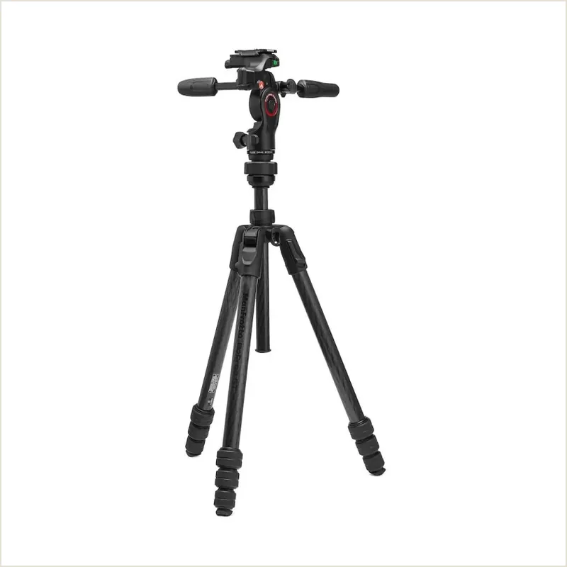 Штатив карбоновый Manfrotto MKBFRTC4GTFB-3W Befree GT PRO 3-Way штатив с 3W головой, карбон., клипсы