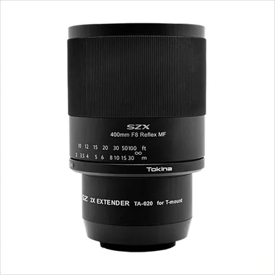 Объектив Tokina SZX 400mm f/8 Reflex MF с комплектом удлинителей 2x (Micro Four Thirds) — фото 1