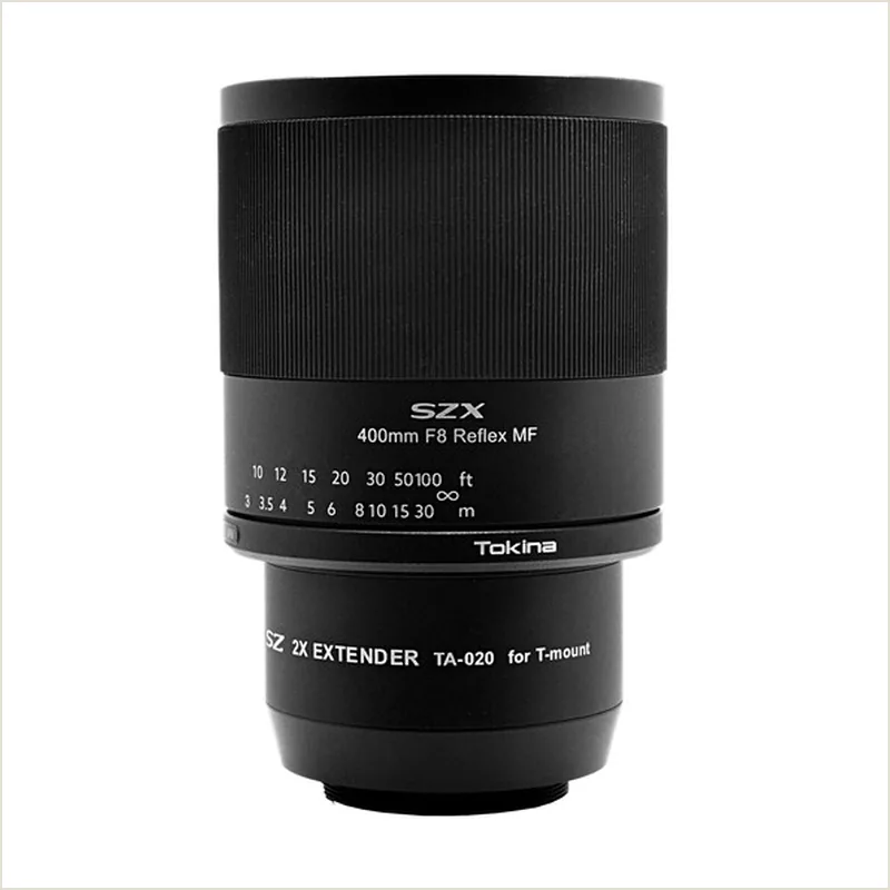 Объектив Tokina SZX 400mm f/8 Reflex MF с комплектом удлинителей 2x для Canon RF