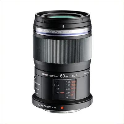 Объектив OM SYSTEM M.Zuiko Digital ED 60 мм f/2.8 Macro — фото 1