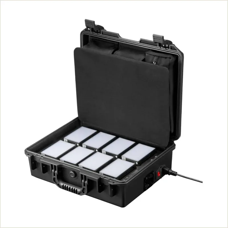 Комплект светодиодных осветителей Godox Knowled C5R-K8 с зарядным кейсом