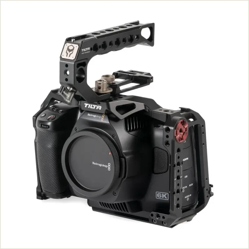 Клетка Tilta Basic Camera Cage Kit для BMPCC 6K Pro, черная (TA-T11-B-B)