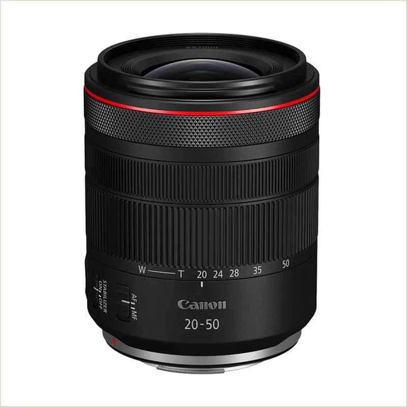 Объектив Canon RF 20-50mm f/4 L IS USM PZ, Черный
