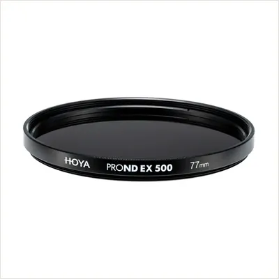Нейтральный серый фильтр Hoya ND500 PROND EX 77mm — фото 1