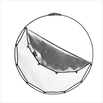 Отражатель Lastolite LL LR3300 HaloCompact Reflector 82cm серебро/белый — фото 1