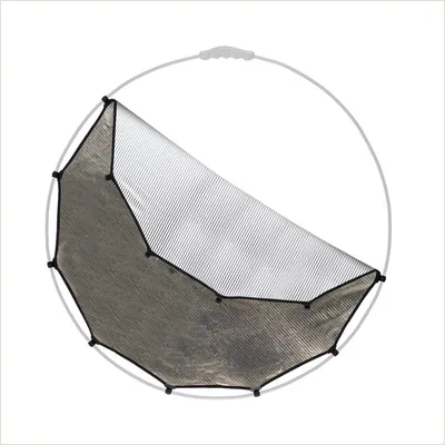 Сменный отражатель Lastolite LL LR3311 HaloCompact Cover 82cm золотистый/мягкое серебро — фото 1