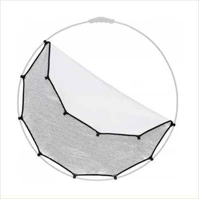 Сменный отражатель Lastolite LL LR3321 HaloCompact Cover 82cm Difflector мягкое серебро — фото 1