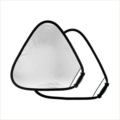Отражатель Lastolite LL LR3631 TriGrip 75см складной серебро/белый — фото 1