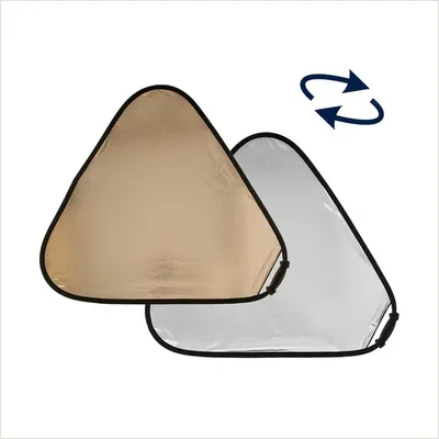 Отражатель Lastolite LL LR3728 TriGrip 120см мягкое золото/мягкое серебро — фото 1