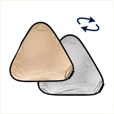 Отражатель Lastolite LL LR3736 TriGrip 120см мягкое золото/серебро — фото 1