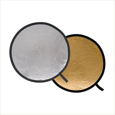Отражатель Lastolite LL LR4834 48" Silver/Gold Collapsible Reflector 120см серебро/золото — фото 1