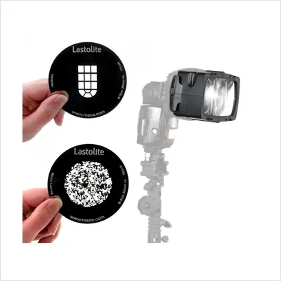 Комплект насадок Lastolite LS2625 Strobo Gobo Kit для накамерных вспышек — фото 1
