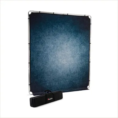 Фон тканевый Lastolite LL LB7922 EzyFrame Vintage Ink (2x2,3 м) на раме — фото 1
