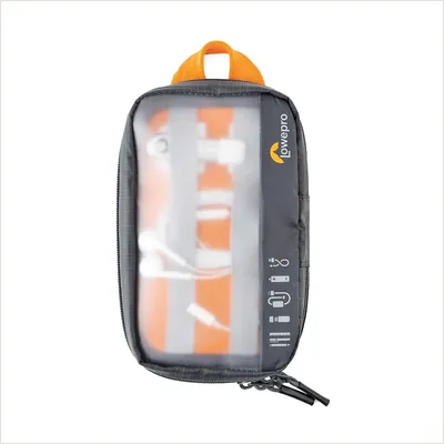 Чехол для аксессуаров Lowepro GearUp Pouch Mini с вкладышем для кабелей (LP37138-GRL) — фото 1